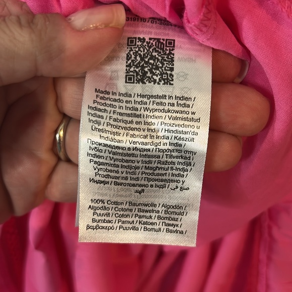 Pink Maxi Dress NWT size large - Picture 8 of 15